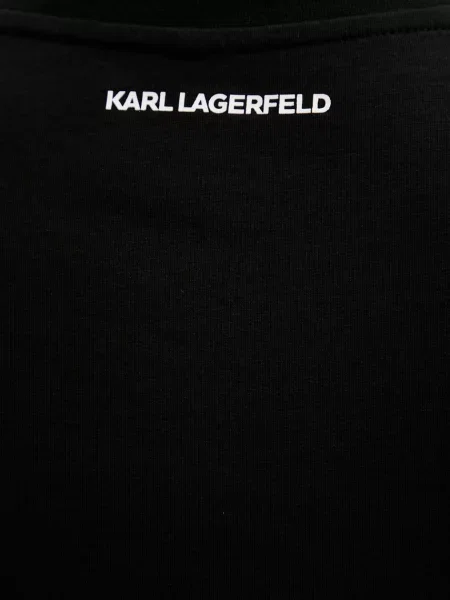Піжама Karl Lagerfeld з принтом чорний
