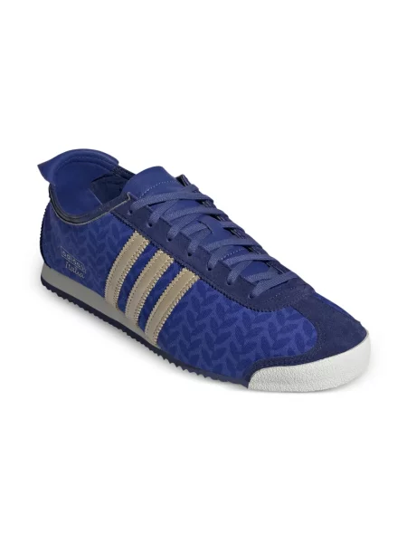 Sneakersy Adidas skórzane niebieskie