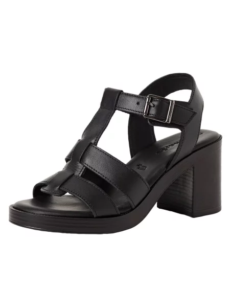 Tamaris Sandale cu baretă negru