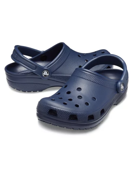 Klapki Crocs Classic navy niebieskie