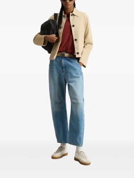 Geacă Woolrich din piele de căprioară