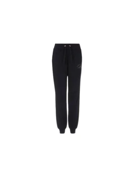Spodnie dresowe Emporio Armani niebieskie