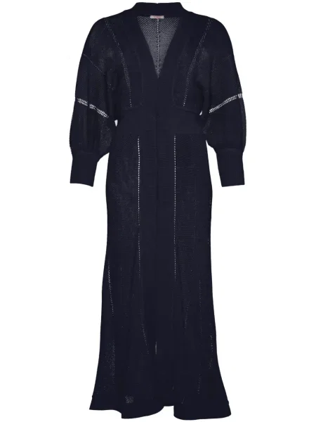Rochie Eres tricotate cu decolteu în V de costum negru