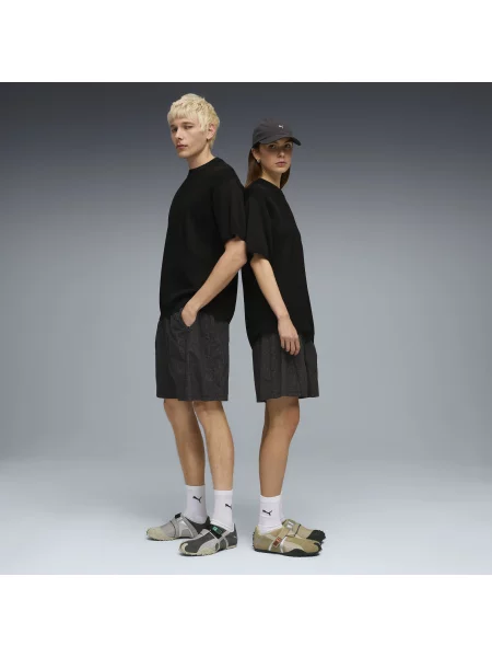 PUMA Szorty unisex CLRT o luźnym kroju Odzież S czarny