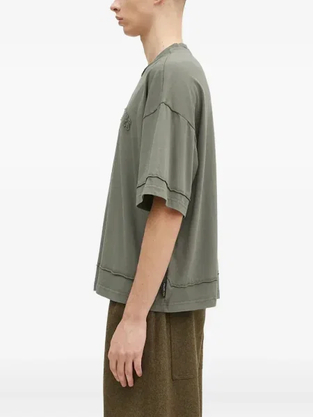 Tricou Alpha Industries cu broderie verde