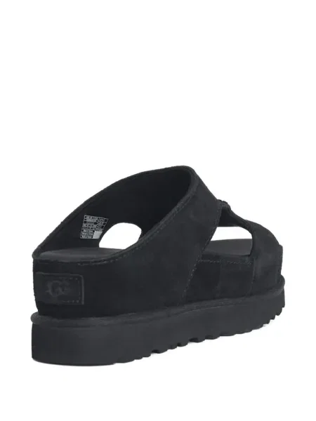Sandale Ugg cu vârf deschis negru
