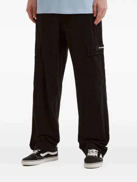Pantaloni Izzue cu autograf negru