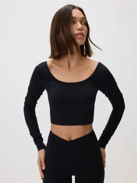 Reserved Bluză pentru femei negru