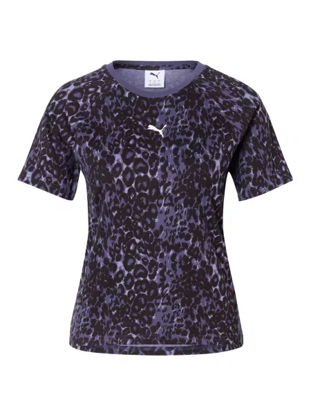 PUMA Tricou lila / mov deschis / mov închis alb