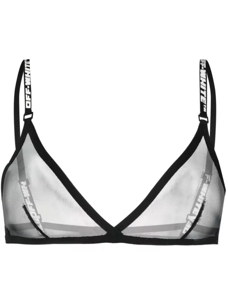 Мрежест сутиен Off-white бяло