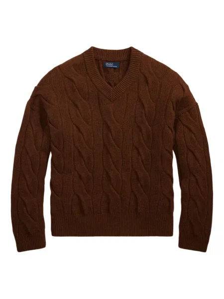 Căciulă Polo Ralph Lauren cu broderie tricotate de costum albastru