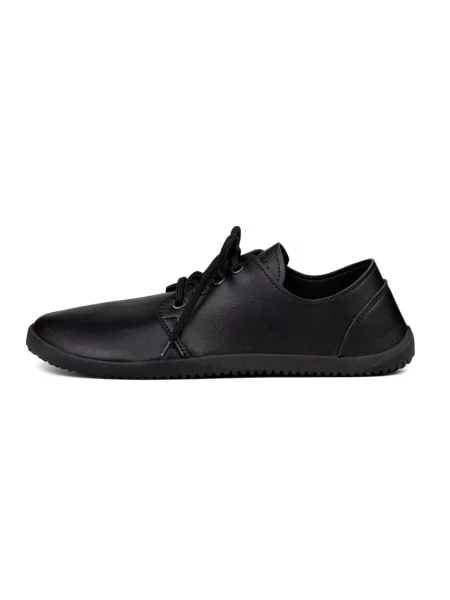 Ahinsa shoes Fűzős cipő Bindu Barfuß breite Damenschuhe' fekete