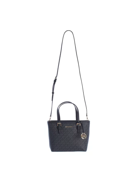 Torebka Michael Kors z nadrukiem czarna