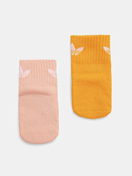 Adidas Dolge nogavice Anti-Slip Pisana oranžna