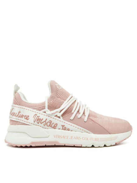 Sneakersy Versace Jeans Couture różowe