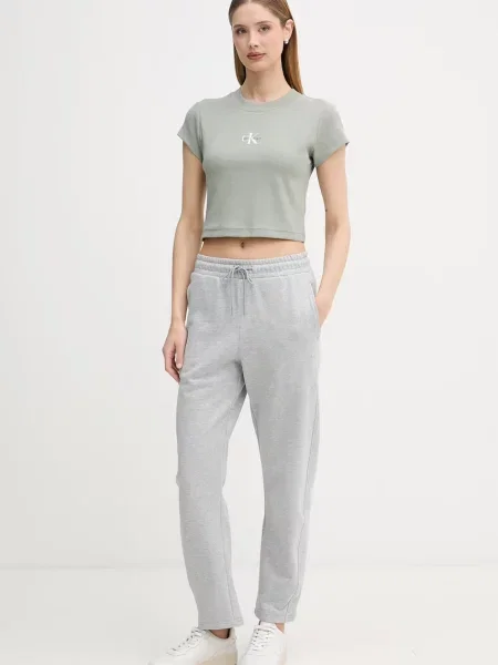 Calvin Klein Jeans tričko zelené