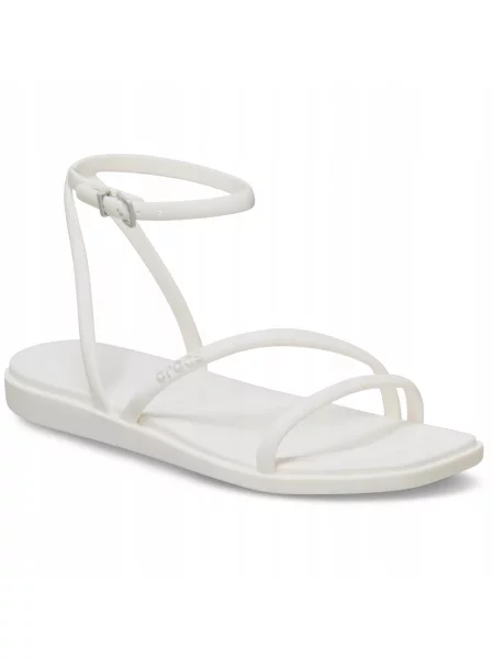 Sandały dla Kobiet Crocs Miami Ankle Strap Sandal. białe