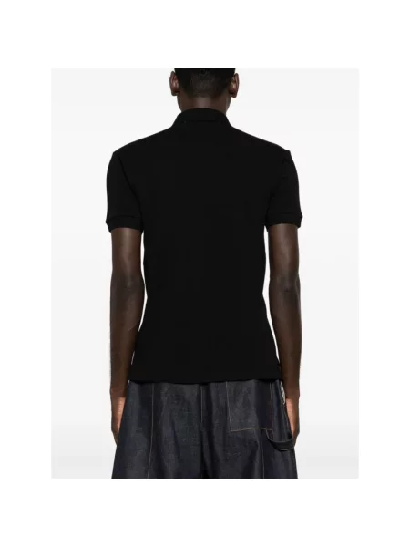 Koszulka polo Comme Des Garcons w serca czarna