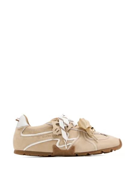 Sneakerși Naked Wolfe cu șireturi din dantelă