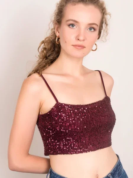 Top Fashionhunters rdeča