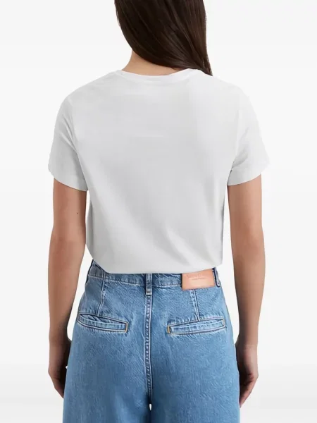 Scurt tricou polo Marc O'polo alb