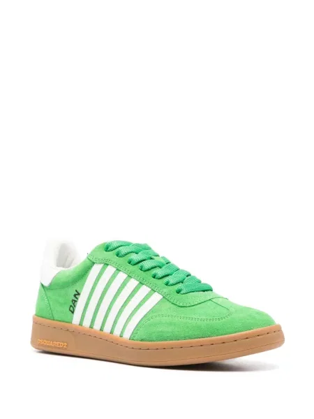 Zomšinės sportbačiai Dsquared2 žalia