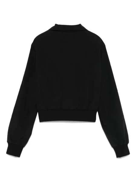 Geacă Marine Serre cu broderie negru