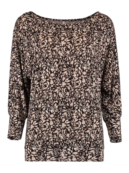 Hailys Tricou pielii / negru alb