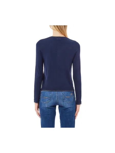 Lekki kardigan Liu Jo niebieski