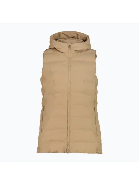 Vestă pentru femei CMP Fix Hood cookie