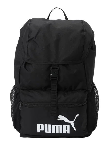 PUMA Nahrbtnik PHASE črna bela