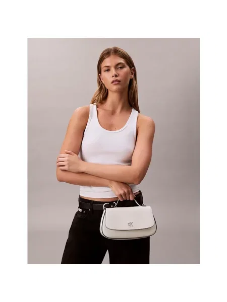 Calvin Klein torebka beżowy biała