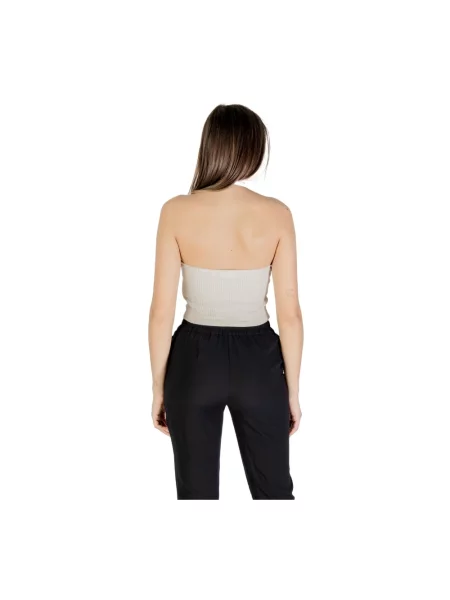 Top Calvin Klein Jeans beżowy