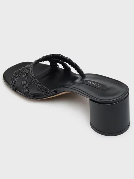 Шлепанцы Casadei черные