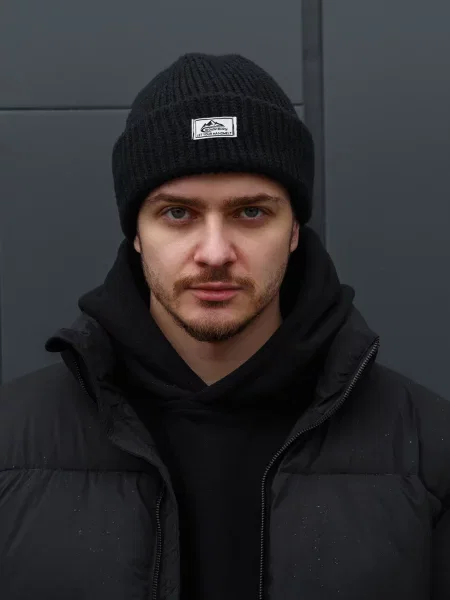 Шапка Without черная