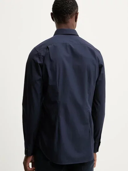 Классическая ошейниковый рубашка Paul Smith синяя