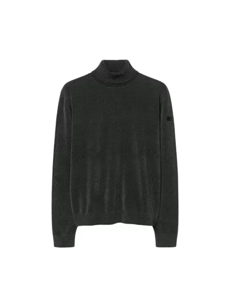 Sweter z golfem Rrd do golfa zielony