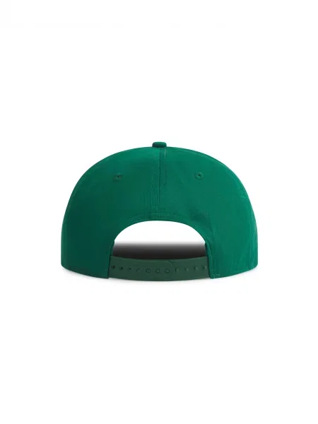 Șapcă Badges albastru / verde smarald / negru alb