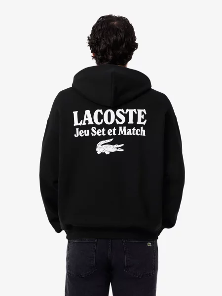 Худи Lacoste черное