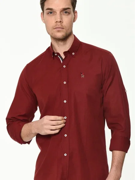 Košulja Dewberry bordo