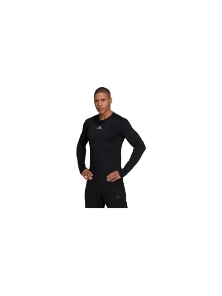 Tricou mânecă lungă Adidas negru