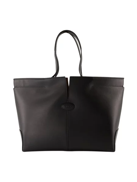 Torebka Tod's skórzana czarna