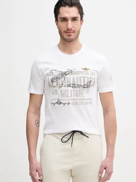 Aeronautica Militare t-shirt biała