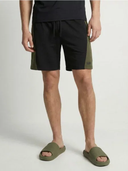 Sinsay Sportovní kraťasy černá