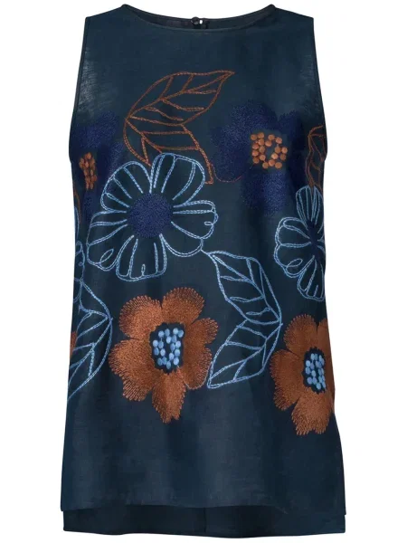 Bluză Silvia Tcherassi albastru