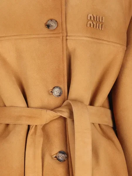 Geacă Miu Miu din piele de oaie