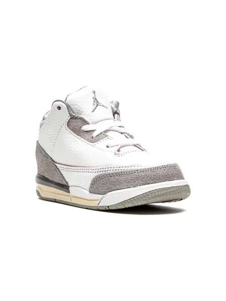 Sneakersy dziecięce Jordan 3 Retro białe