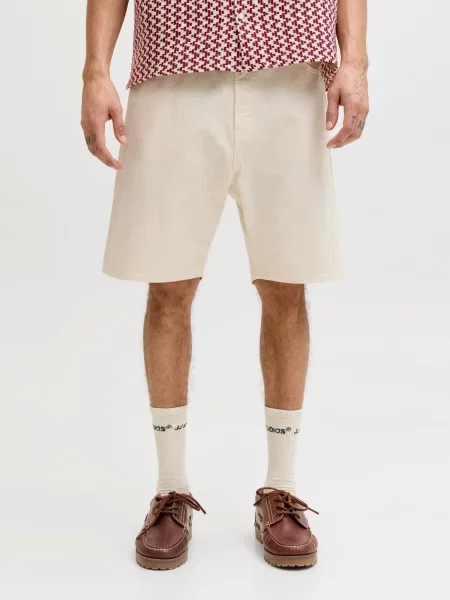 JACK & JONES Hlače JPSTTONY ORIGINAL kremna