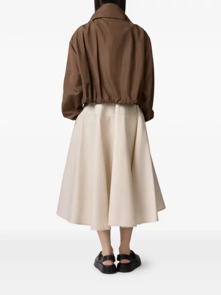 Kurtka Tod's z kapturem brązowa