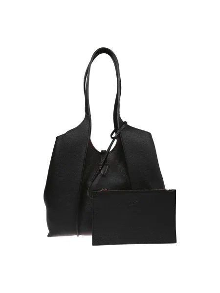 Shopperka Tod's skórzana czarna